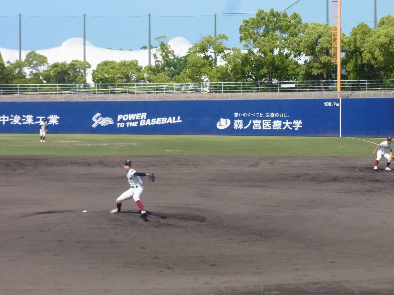 春季近畿大会大阪府大会5回戦・大阪電通大高戦に先発した大阪桐蔭・川原（撮影・堀まどか）