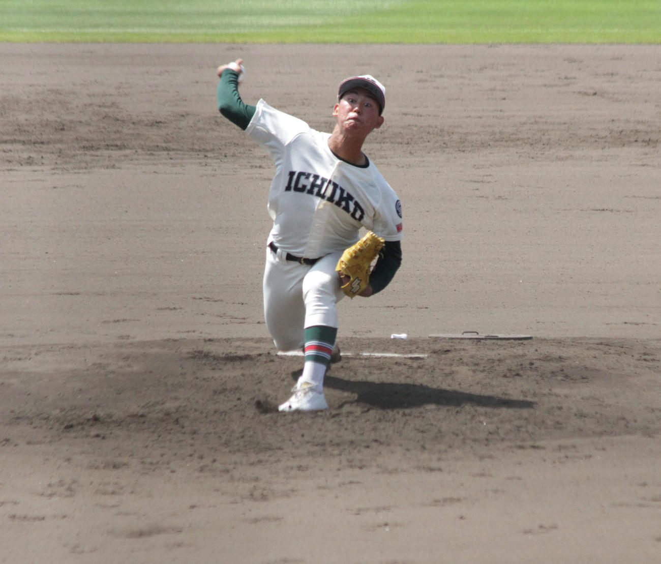 3位決定戦　市和歌山の米田天翼投手が先発し、序盤から安定した投球を見せた