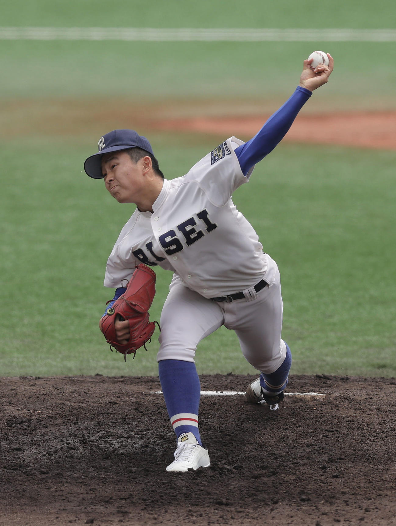 履正社対大阪桐蔭　履正社先発の増田（撮影・前田充）