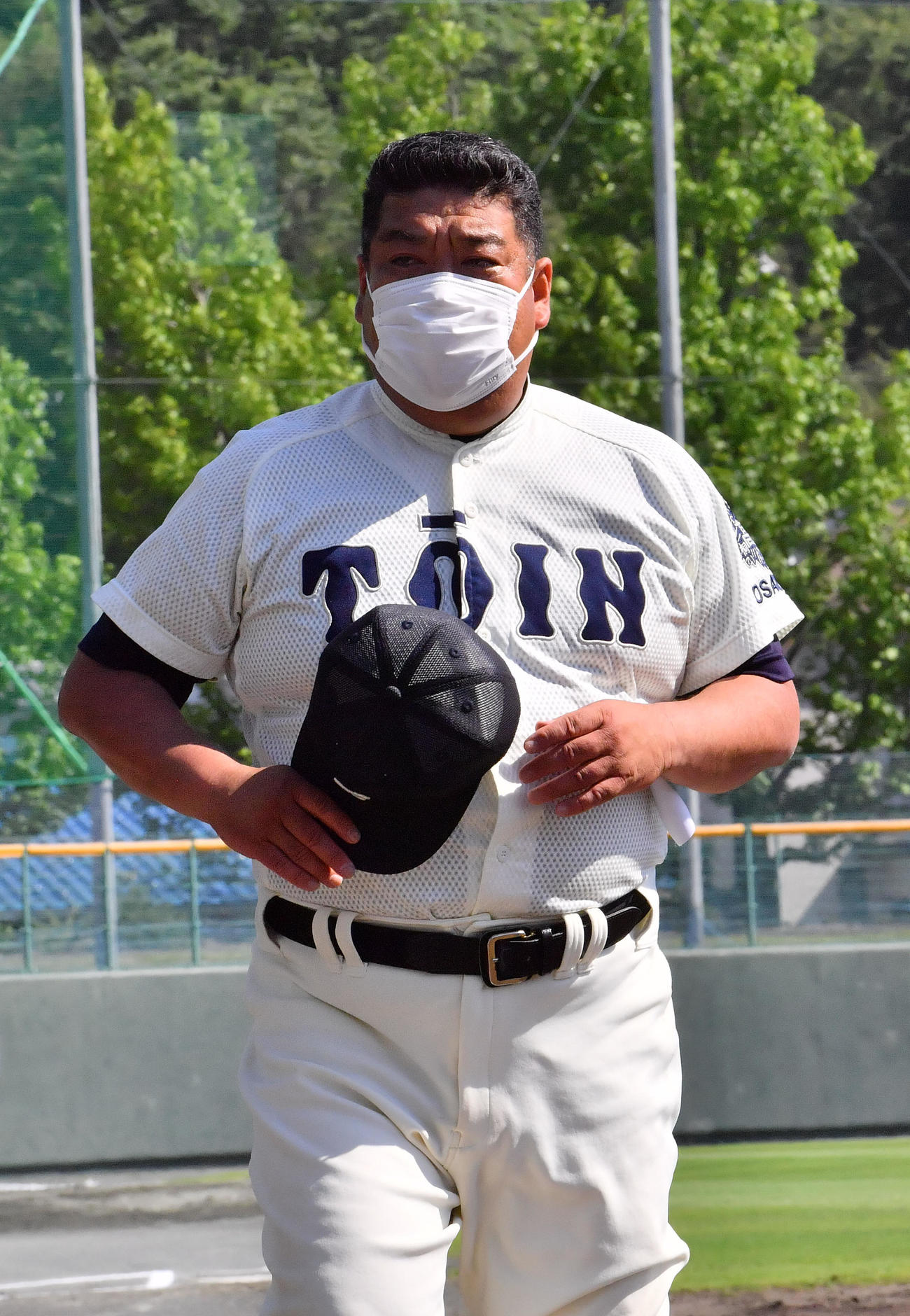 智弁和歌山対大阪桐蔭　連勝がストップした大阪桐蔭・西谷監督（撮影・和賀正仁）