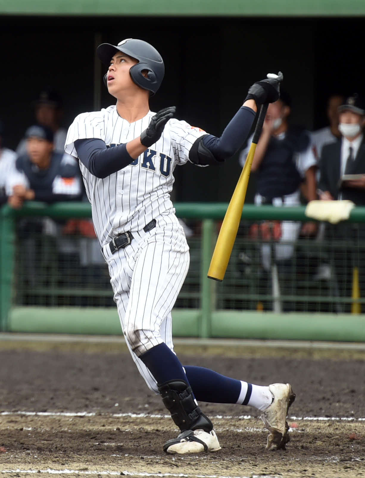 東北対光南　2安打2打点で勝利に貢献した東北・伊藤（撮影・相沢孔志）