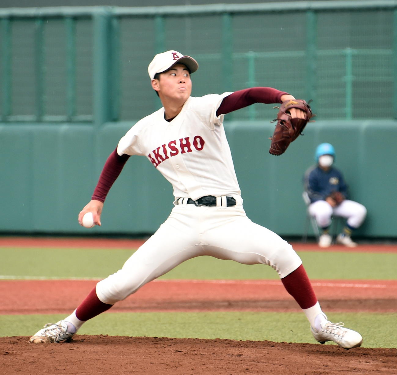 6回3失点で試合を作った秋田商・松橋