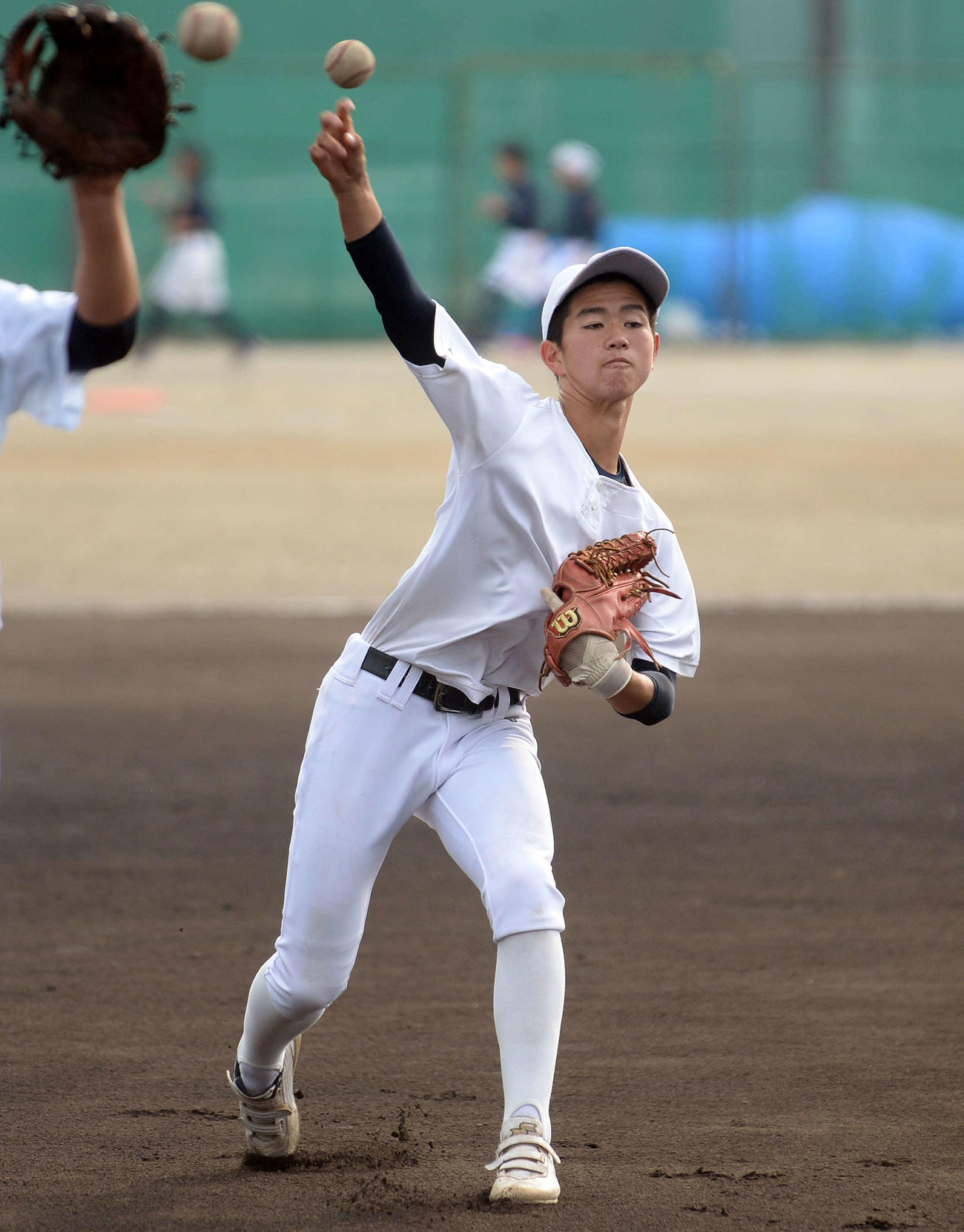 駿河総合の坂田晃外野手は自身の経験をチームに還元する