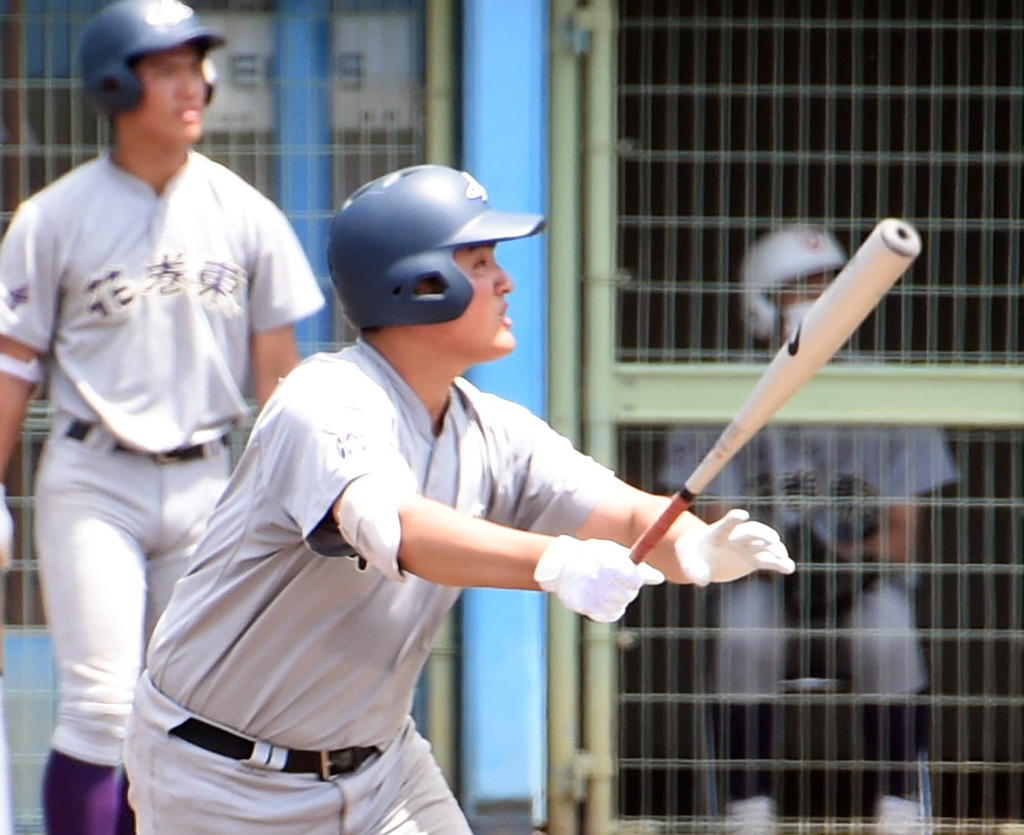 花巻東・佐々木麟太郎（2022年5月24日撮影）