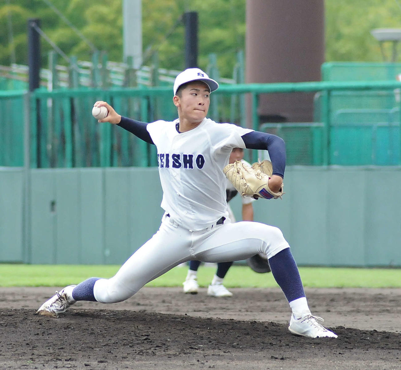 9回1失点に抑えた静岡商の大橋