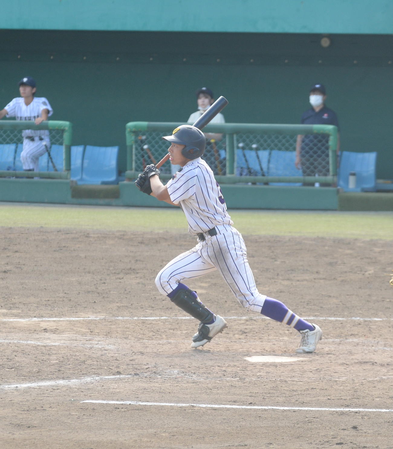 高畠対山形学院　3安打4打点と活躍した山形学院・箕田（撮影・濱本神威）