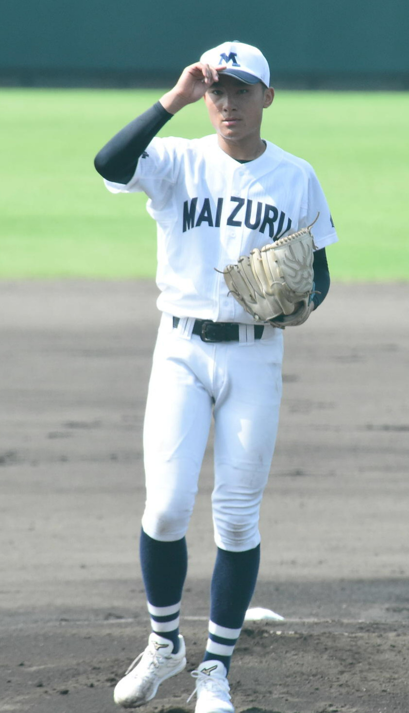 佐伯豊南戦に先発した大分舞鶴・奥本翼投手