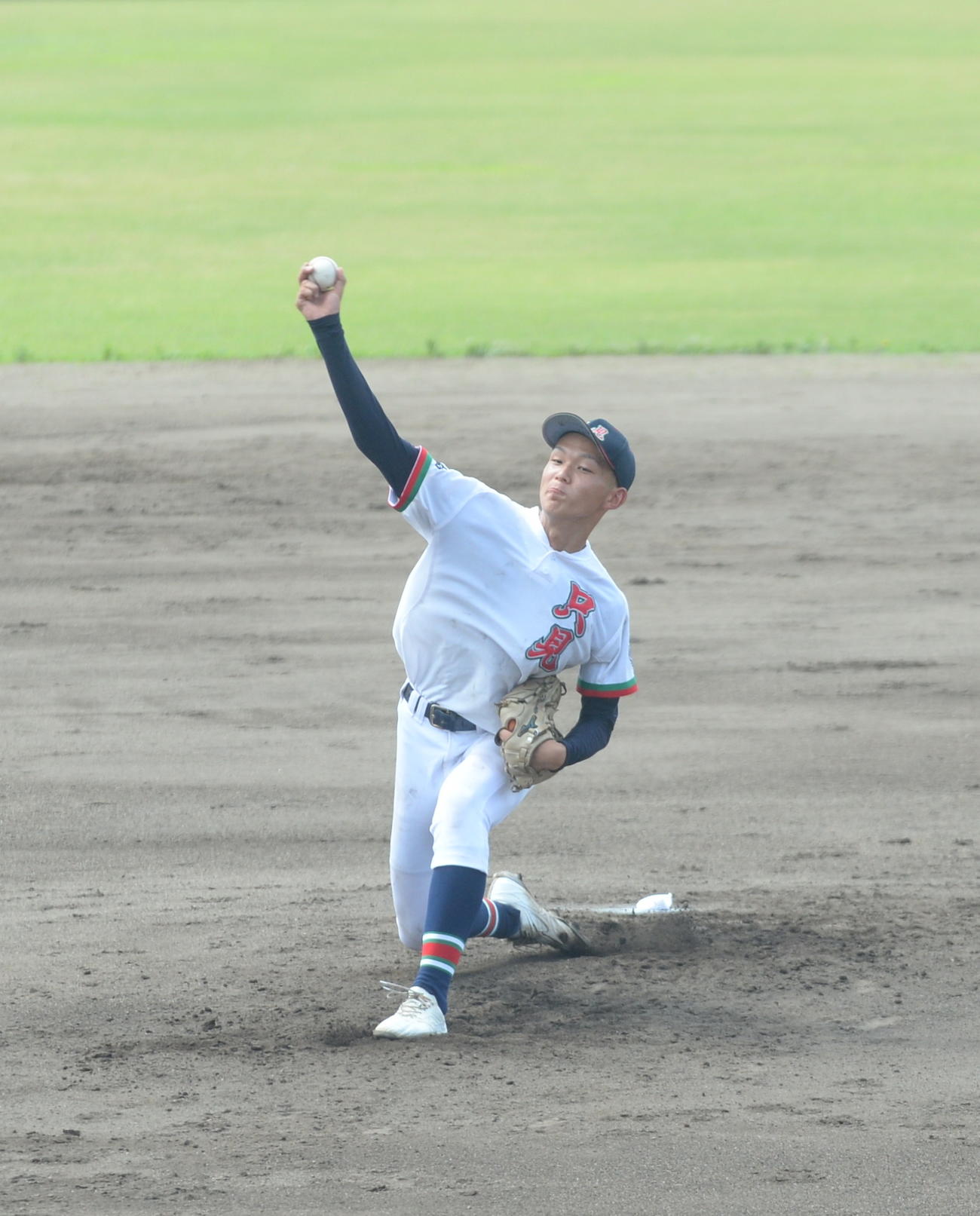 公式戦初完封した只見・大竹