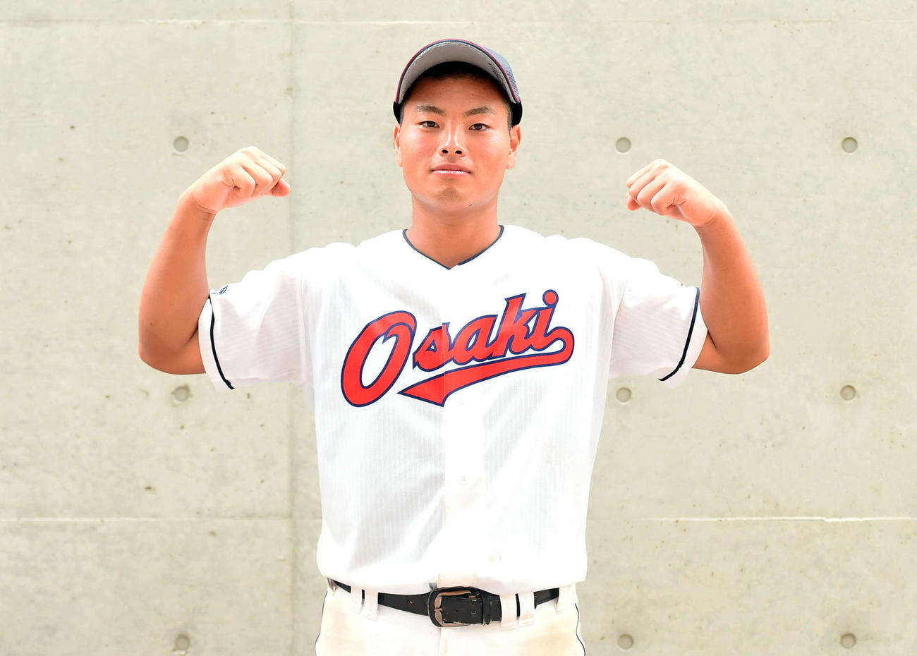 3安打で4番の仕事を全うした大崎中央・千葉