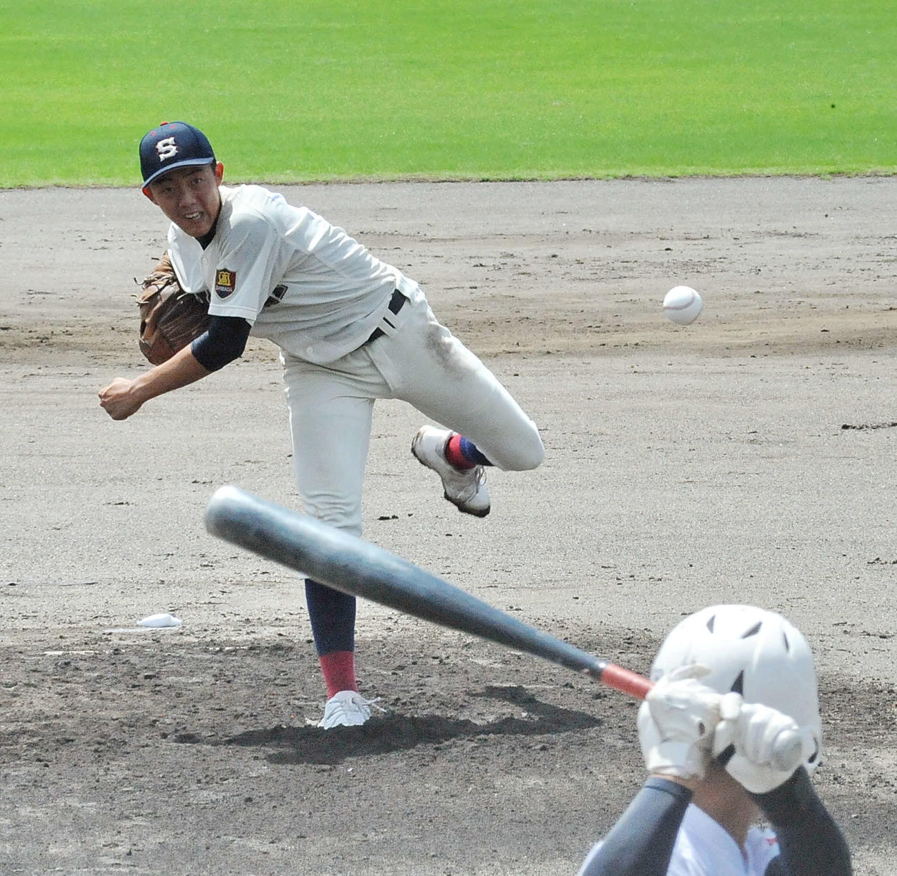 2安打7奪三振で完封した島田樟誠の孫