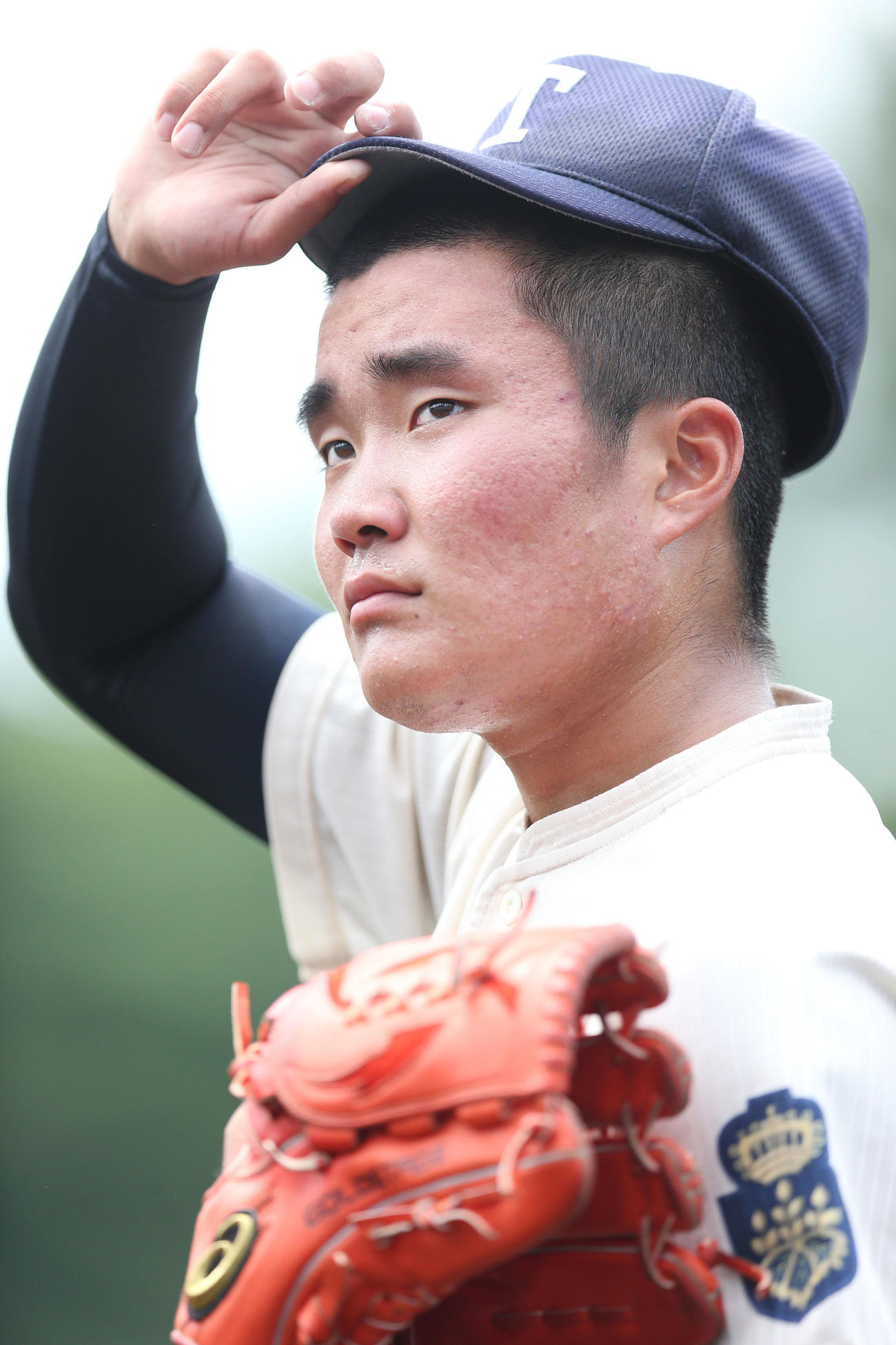 慶応対桐蔭学園　桐蔭学園の山口（撮影・宮地輝）