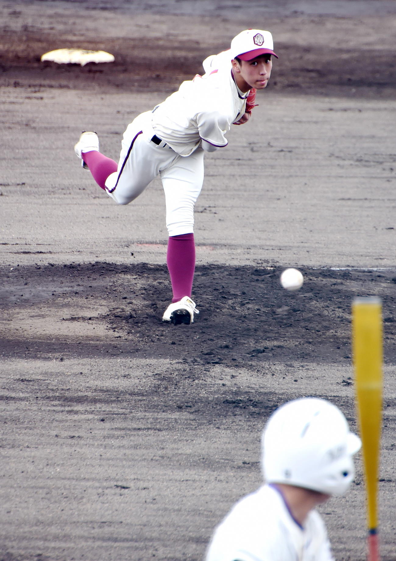 1安打完封した盛岡中央・斎藤