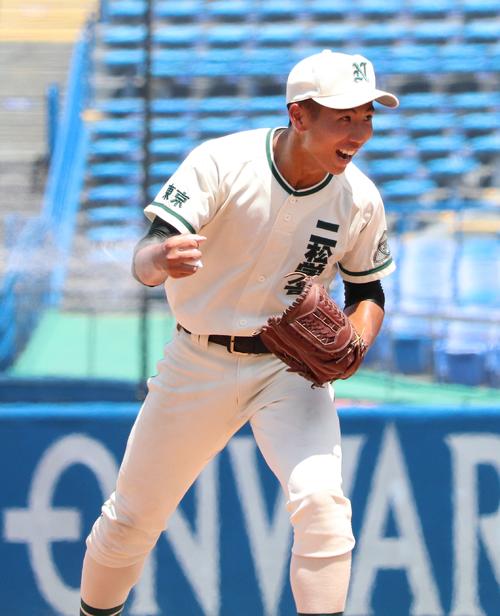 二松学舎大付5回コールドで4強入り「前進できている」3季連続の