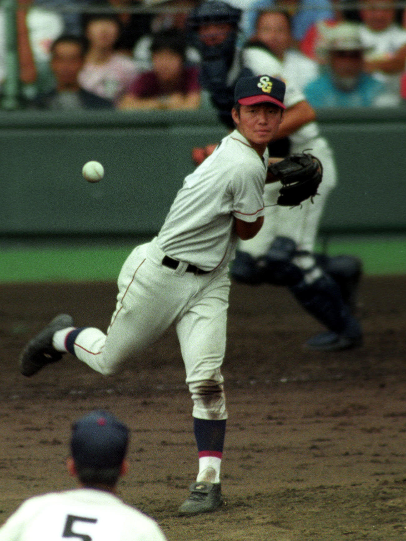聖望学園時代の鳥谷敬氏（1999年8月14日撮影）