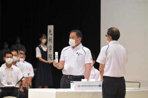 【甲子園】ヤクルト村上弟、村上慶太擁する九州学院は帝京五と初戦「高野連に配慮に感謝」