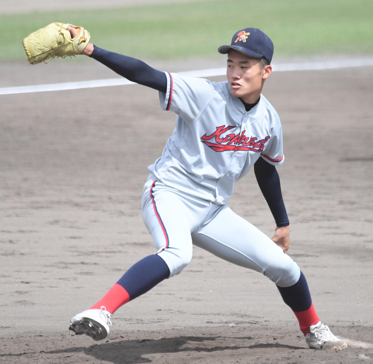 京都国際・森下瑠大投手（21年7月撮影）