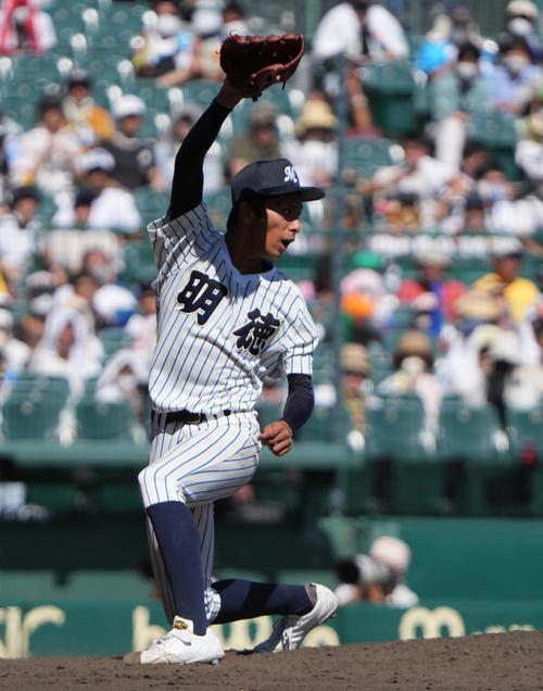 甲子園】昨夏号泣の明徳義塾・吉村優聖歩「やりきった」初戦敗退も涙