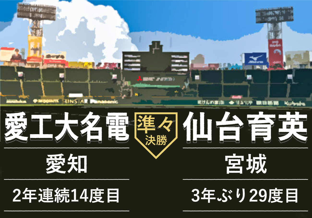 愛工大名電-仙台育英