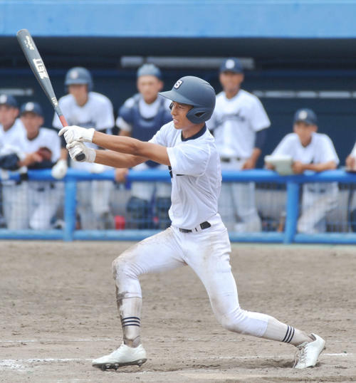 静岡のシン１番・知念崇太４の４、１打点　新チーム初公式戦でコールド勝ち貢献
