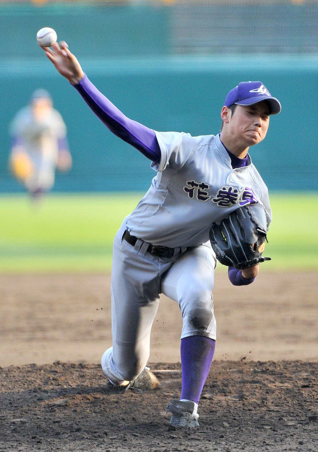 第84回選抜高校野球選手権大会　大阪桐蔭対花巻東　力投する花巻東・大谷翔平（2012年3月21日撮影）