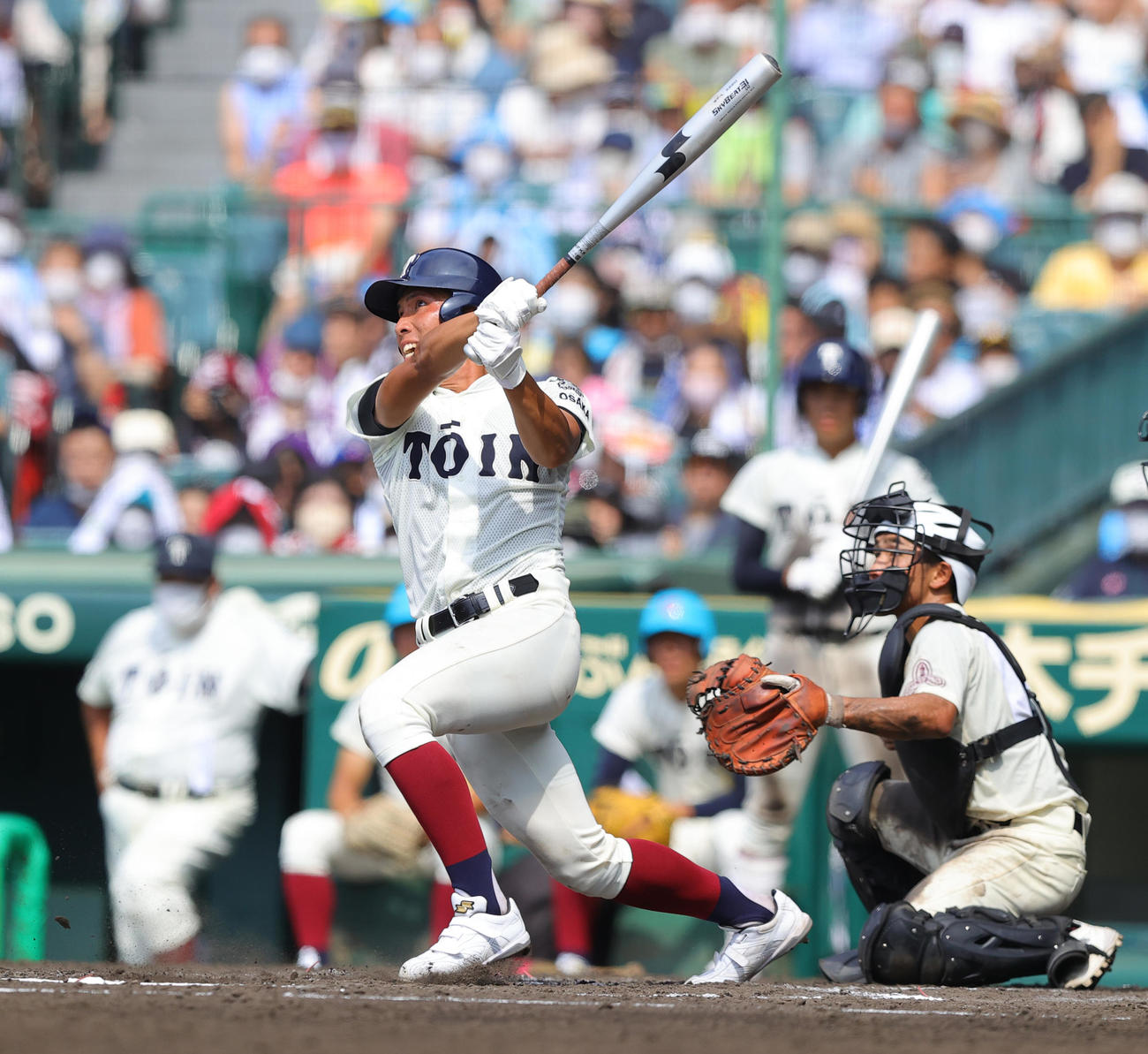 大阪桐蔭・伊藤櫂人（2022年8月10日撮影）
