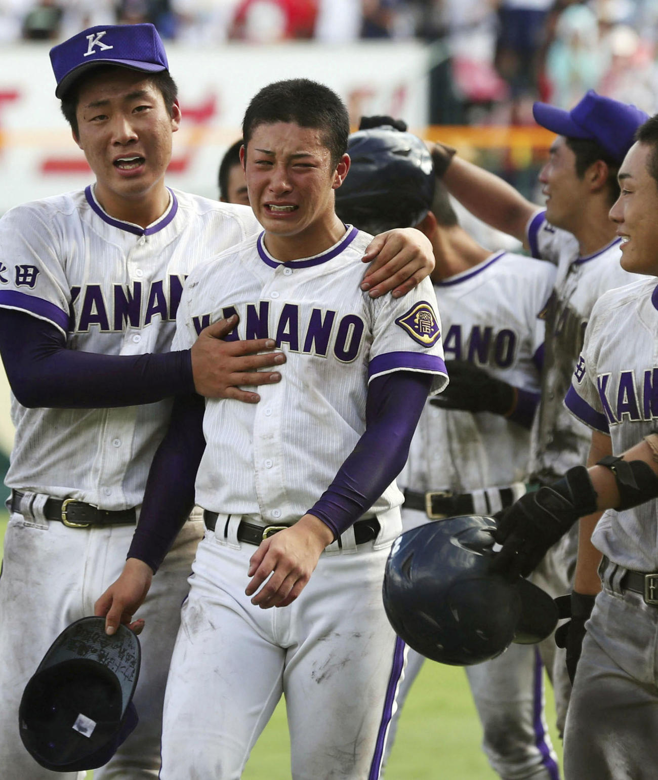 2018年、決勝で大阪桐蔭に敗れた秋田・金足農の吉田輝星投手（共同）