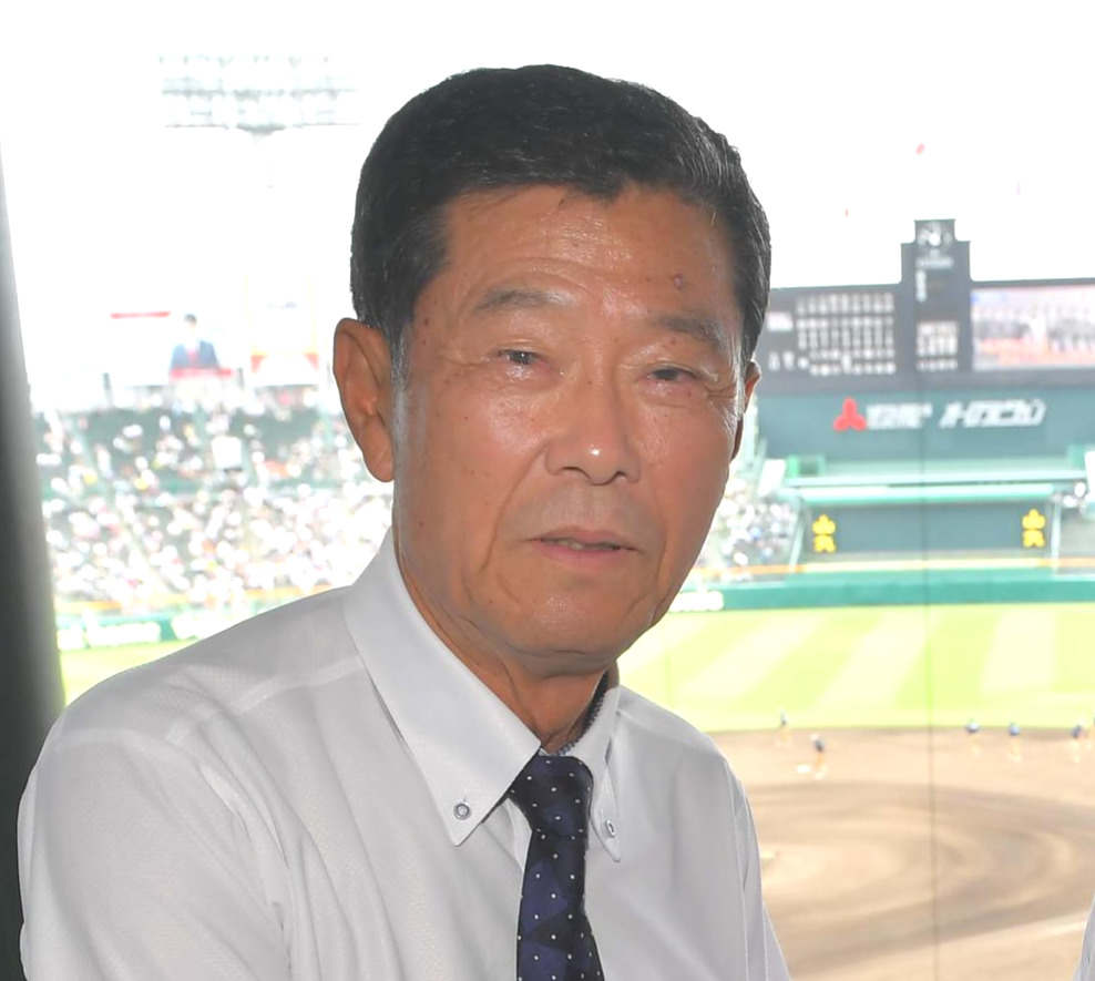 横浜・渡辺元智元監督（2018年8月8日撮影）