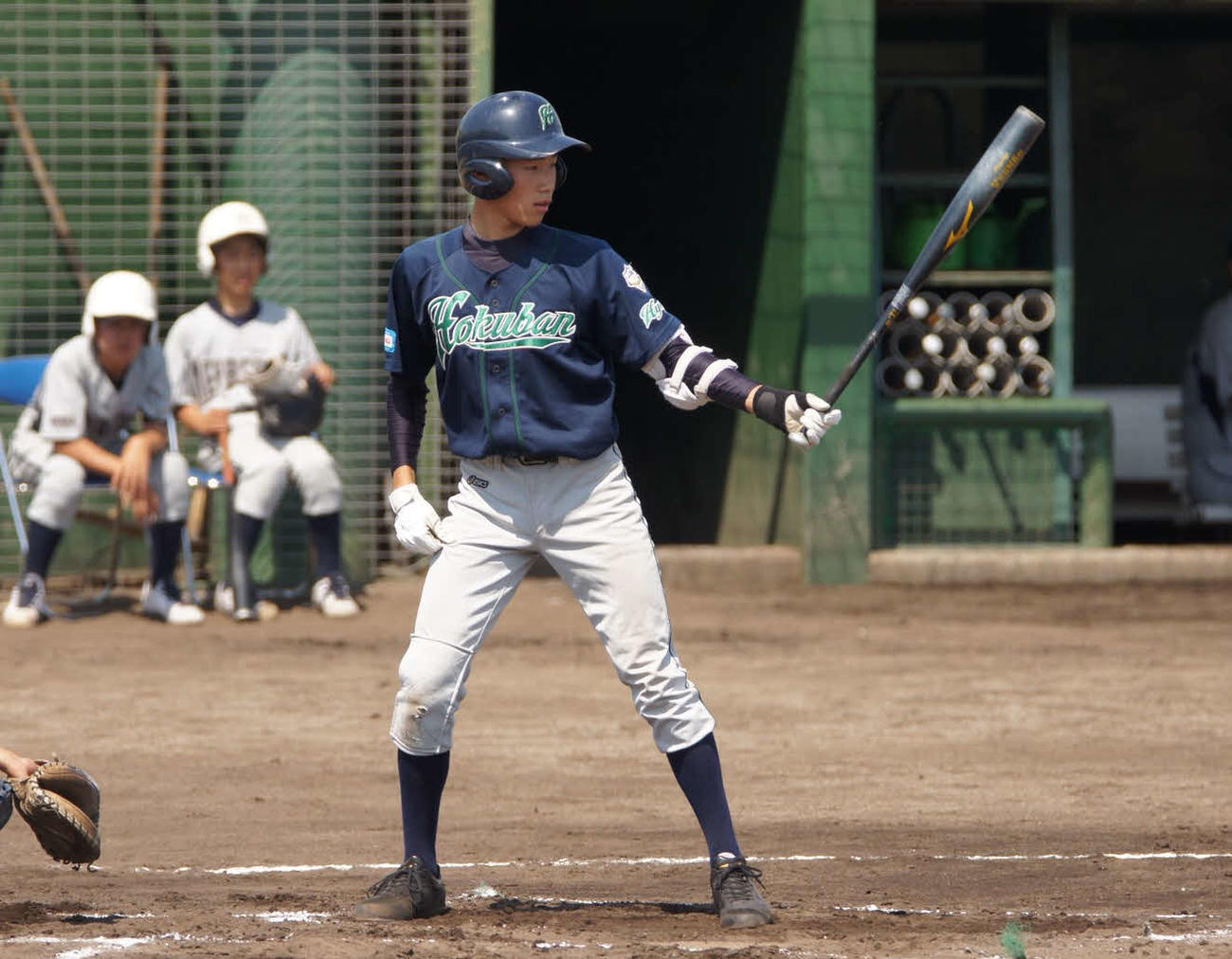 下関国際・仲井慎は兵庫北播リトルシニア時代から打者としても高い野球センスを示していた（家族提供）