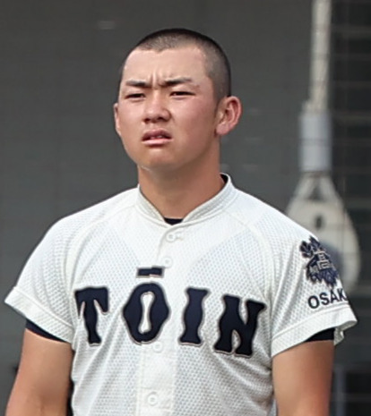 キャプテンシーが際立った大阪桐蔭・星子主将（22年7月30日撮影）
