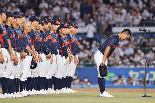 近江・山田陽翔が大学日本代表から1回3奪三振「必ず世界一を」高らか