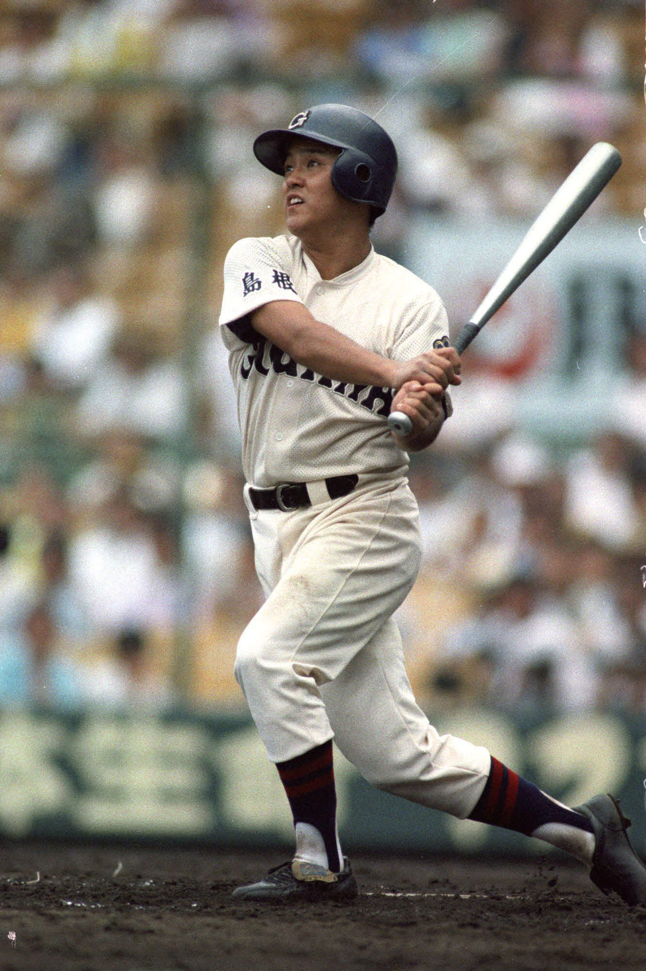 88年夏の甲子園に出場した江の川・谷繁元信