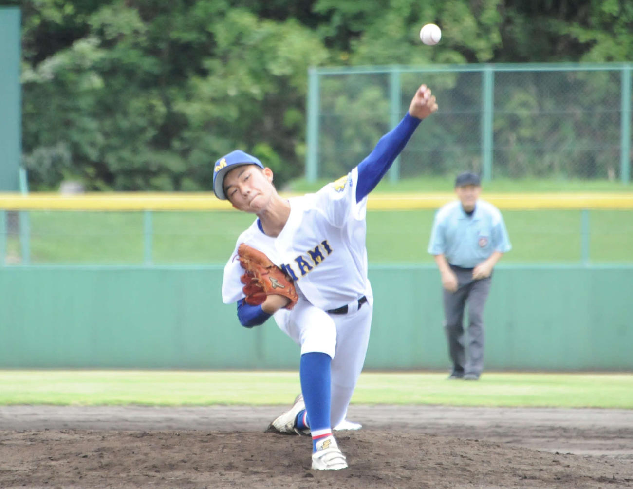 新発田南・小林は14安打されながらも1失点の粘りで完投