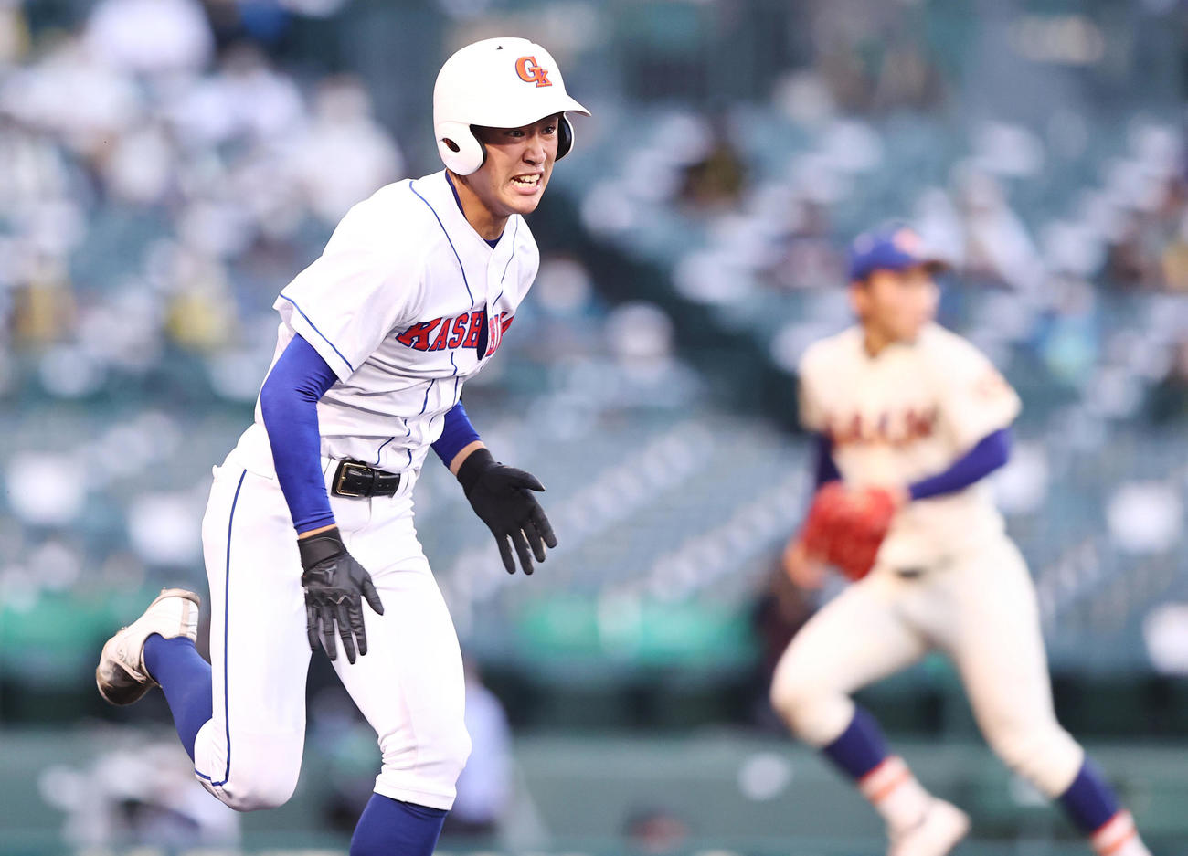 鹿島学園・大川塁（2021年8月16日撮影）