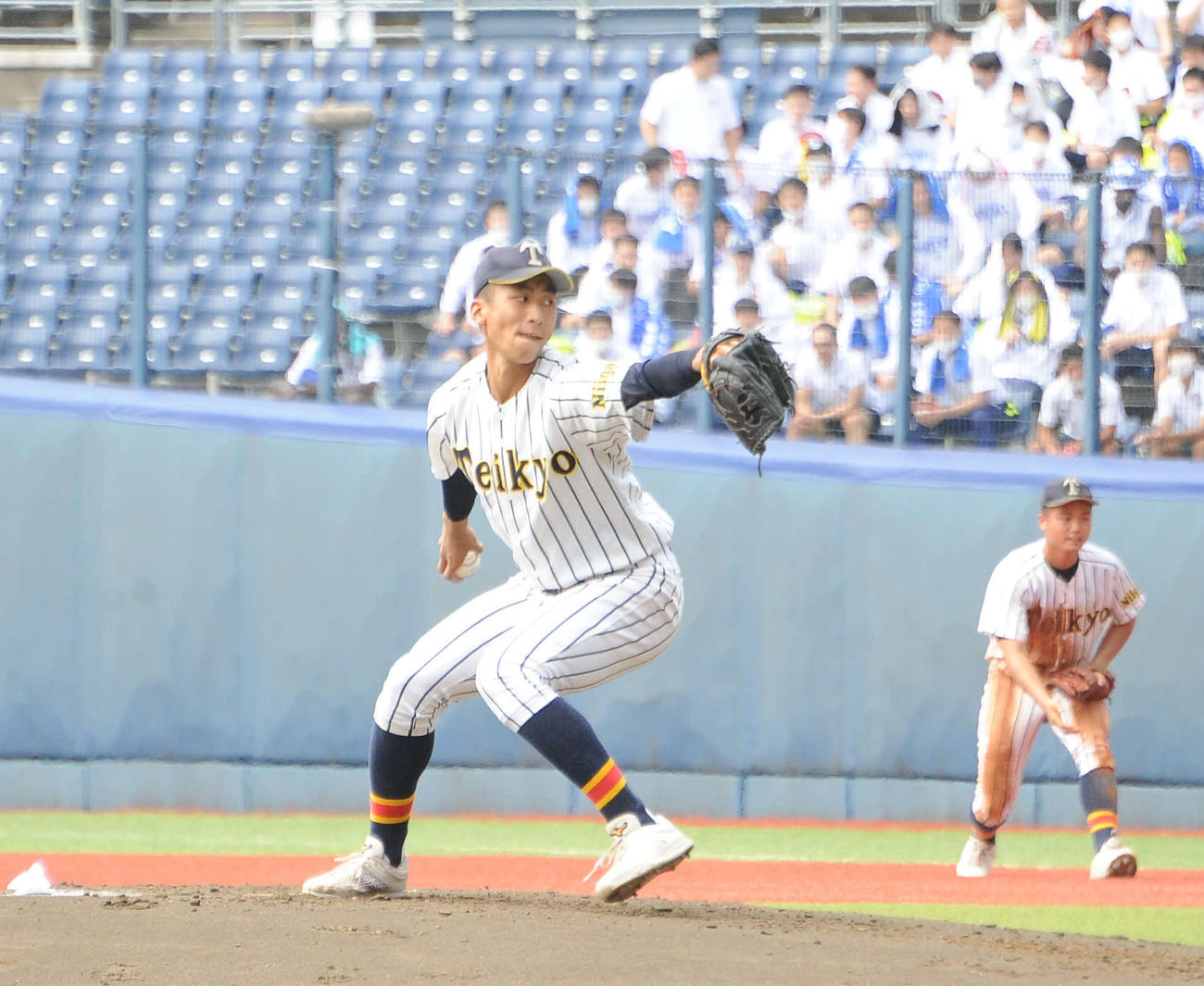帝京長岡・茨木秀俊（2022年7月28日撮影）
