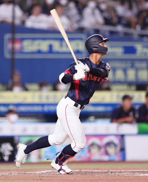 ｕ18ｗ杯 日本サヨナラ勝ちで３連勝 広陵 内海優太 いい当たりができた 決勝犠飛 高校野球写真ニュース 日刊スポーツ