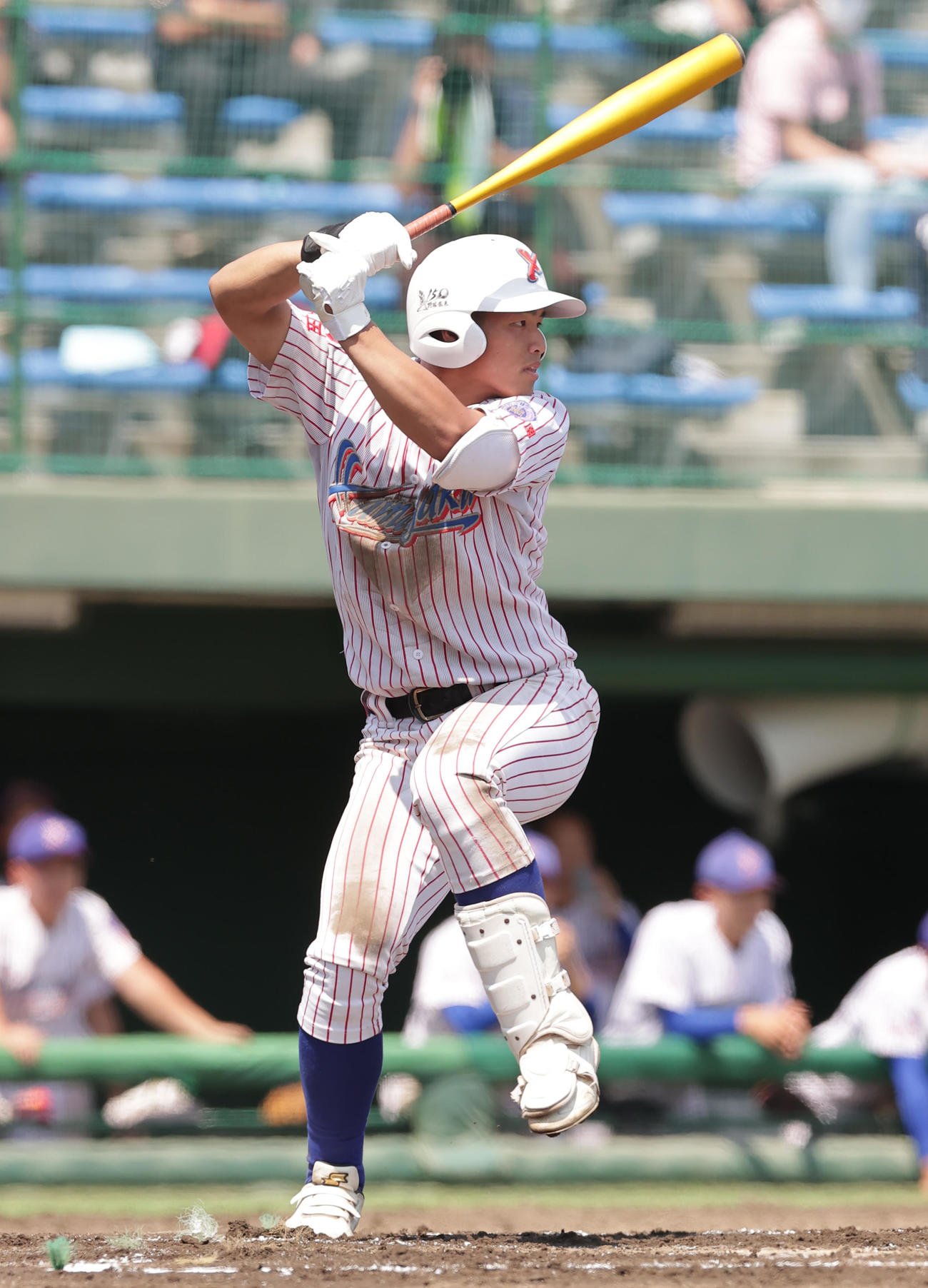 山村学園・坪井蒼汰（2022年5月24日撮影）