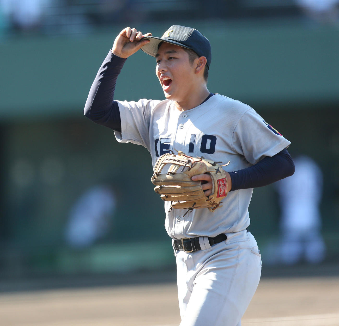 慶応・清原勝児（2022年9月10日）