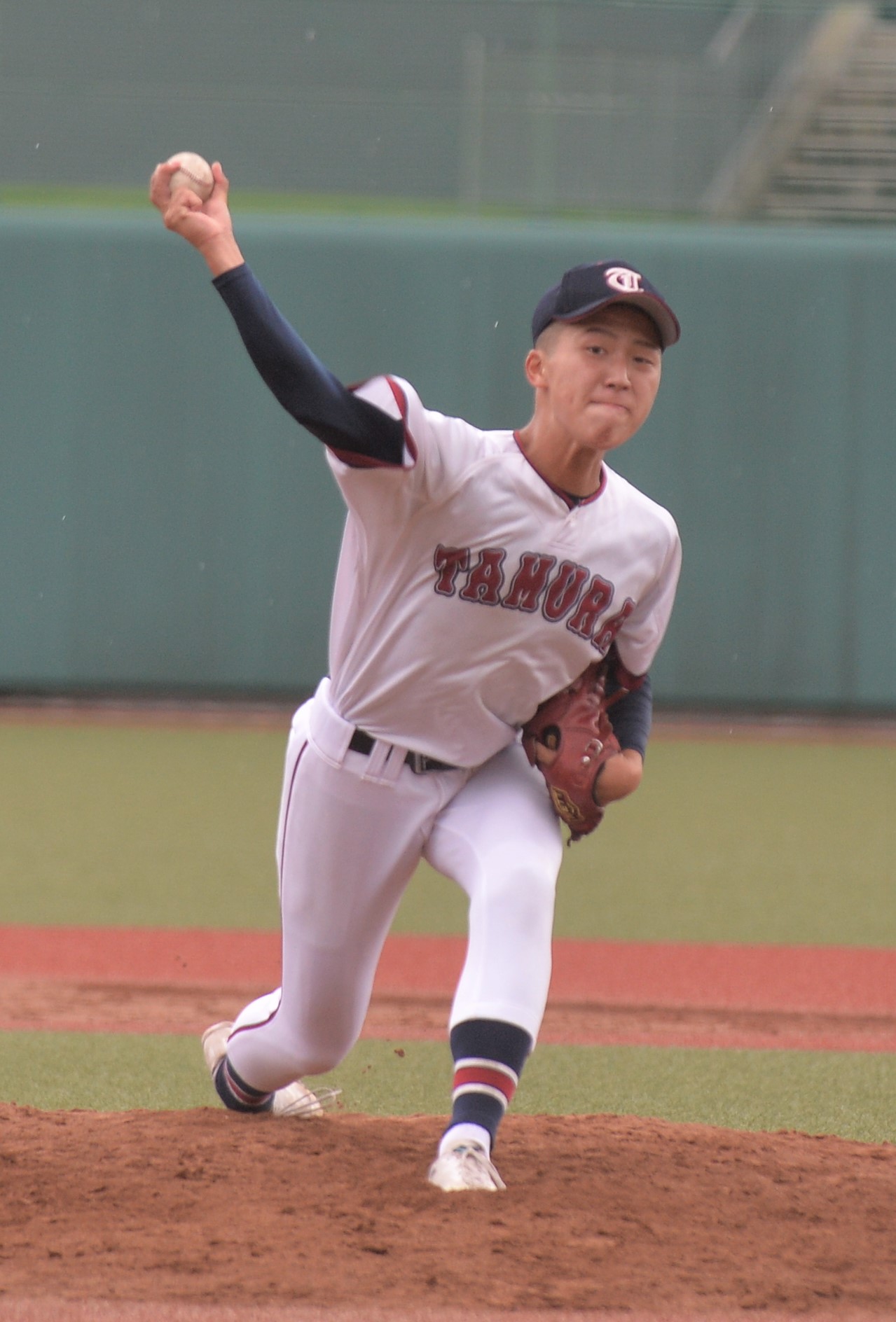 先発した田村・石川蓮（撮影・佐藤究）