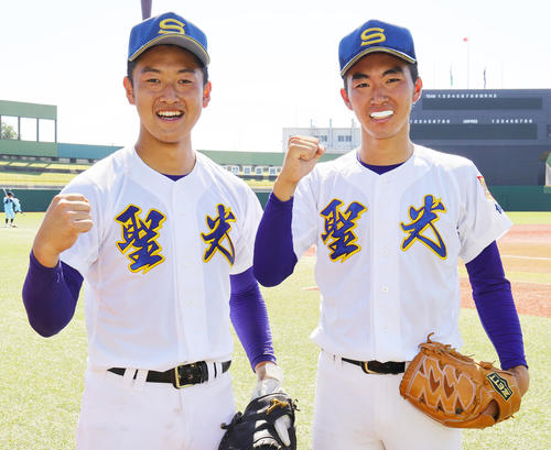 聖光学院エース佐山未来“凱旋登板”で完投勝ち 魂の投球で九州学院