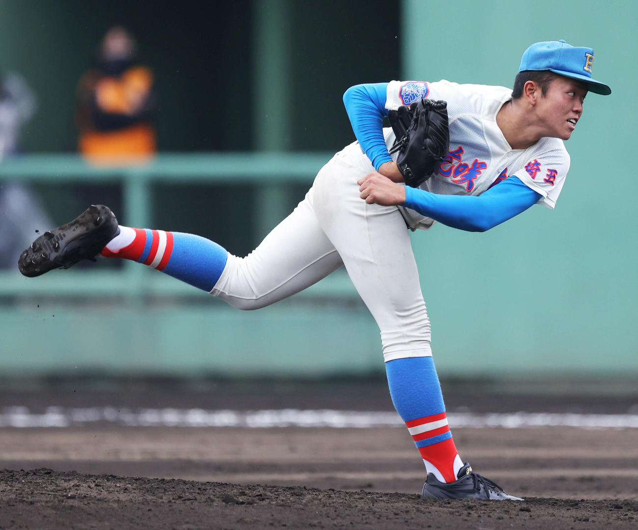 花咲徳栄・熊倉柚（2021年10月31日撮影）