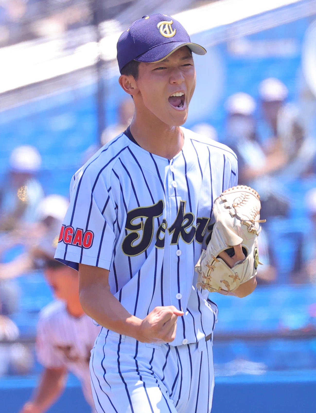 東海大菅生・鈴木泰成（2022年7月31日撮影）
