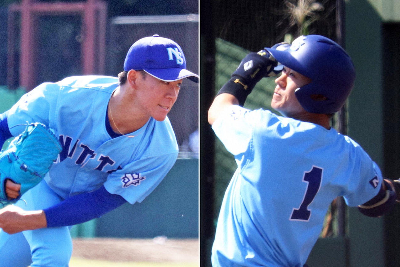 二刀流で活躍する日体大・矢沢宏太
