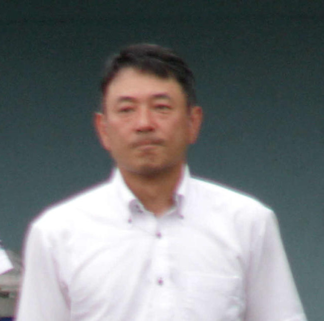 西宮今津の清水次郎部長（2020年7月24日撮影）
