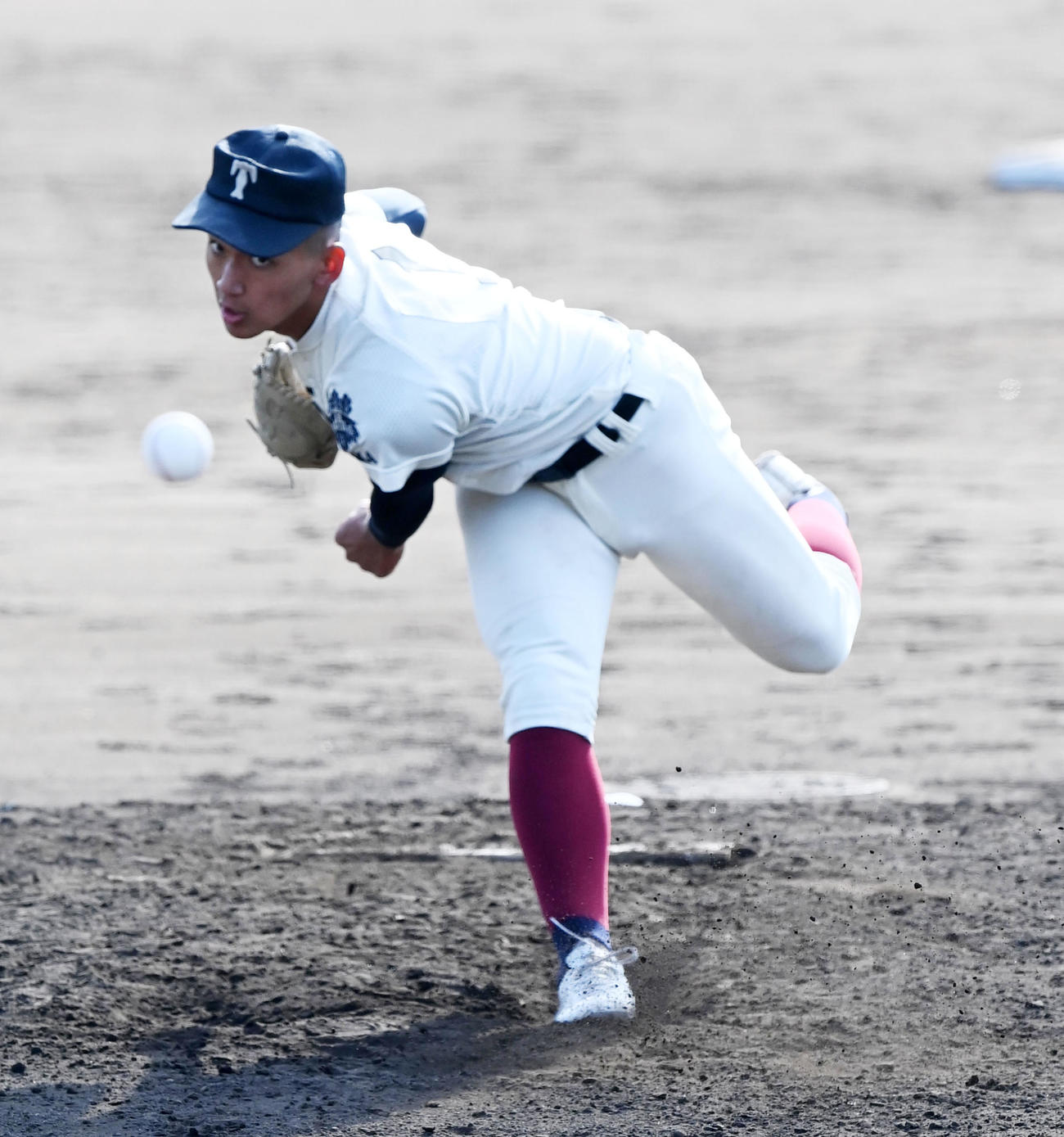 大阪桐蔭の前田悠伍投手＝2022年11月