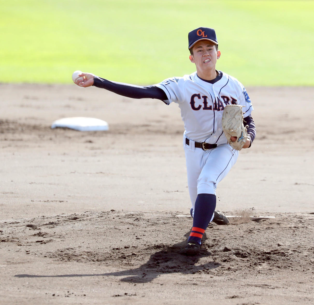 クラーク新岡歩輝（2022年10月12日撮影）