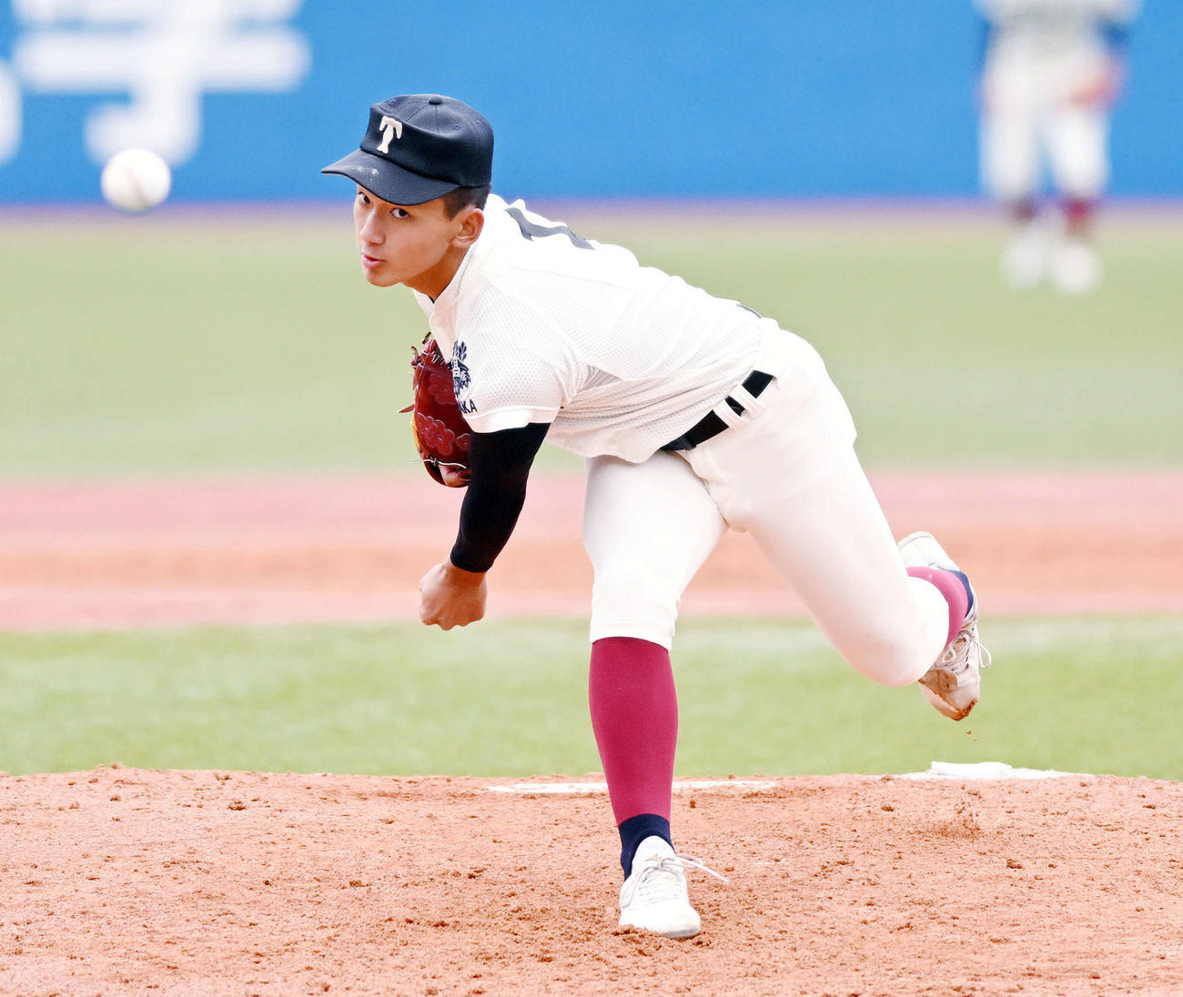 大阪桐蔭・前田悠伍（2022年11月21日撮影）