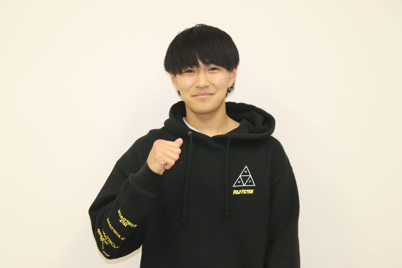 あの夏を取り戻せプロジェクト」発起人の大武優斗さん（撮影・星夏穂）