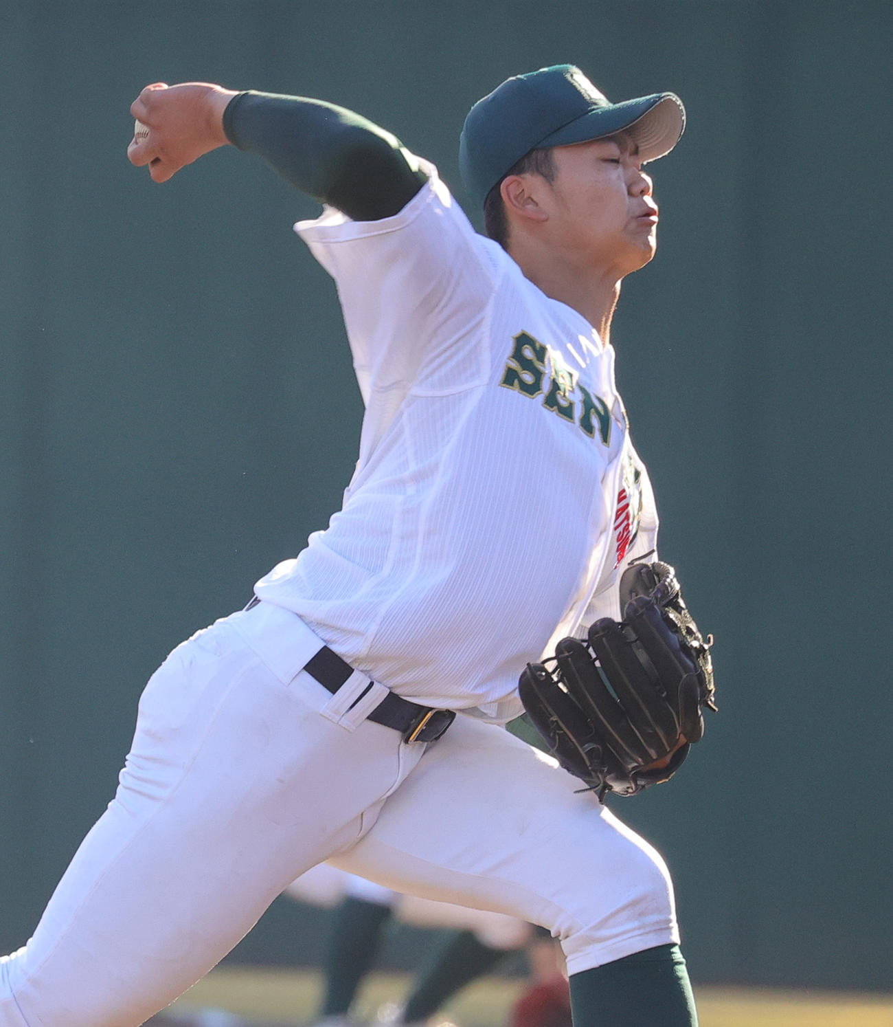 専大松戸・平野大地（2022年10月29日撮影）