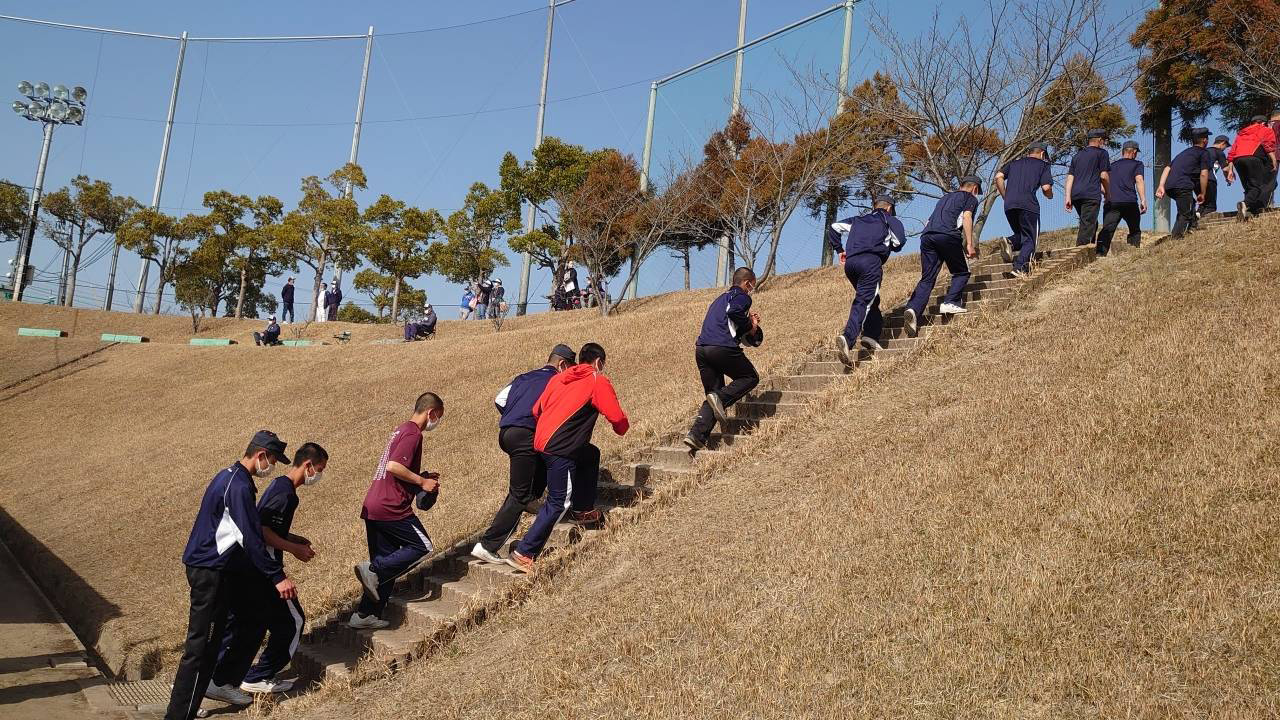 練習試合を終えた社ナイン