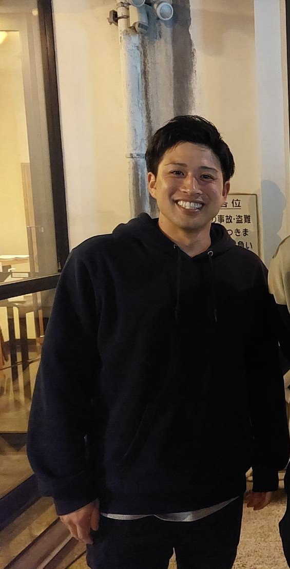 利府OBの遠藤（本人提供）